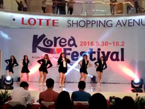 161002 SKYPINK - LUV, Mr. Chu & No No No at Korea Festival 2016 (Day 3)