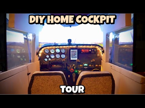 How I MADE DIY HOME COCKPIT UNDER $1,000! (full tour)
