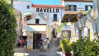 [4K]🇮🇹Italy Summer Walk : Ravello/The most beautiful and peaceful village on the Amalfi Coast🤩 2022
