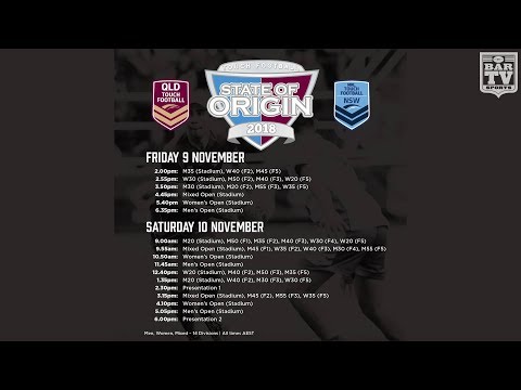 2018 State Of Origin Friday