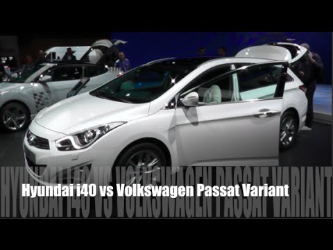 Hyundai i40 2015 vs Volkswagen Passat Variant 2015