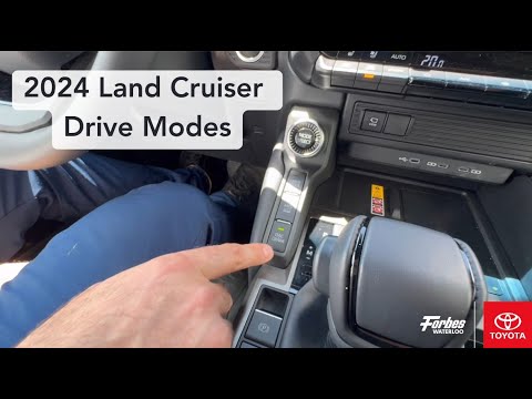 Exploring the Drive Modes on the 2024 Toyota Land Cruiser!