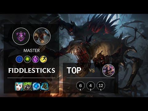 Fiddlesticks Top vs LeBlanc - EUW Master Patch 10.14