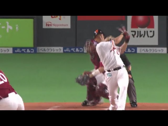 【4回裏】打った瞬間確信!! ファイターズ・中田の9号2ランで先制!! 2017/6/23 F-E