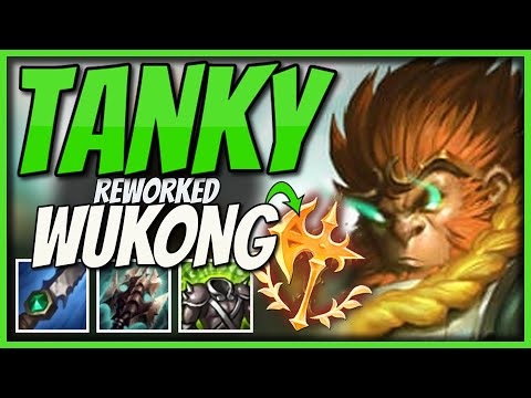 New Full TANK Reworked Wukong | MAX Sustain & Still Damage! - League of Legends Gameplay Review