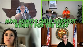 That Was for ME!— Mom Admits Child Support Wasn’t for the Baby #familycourt