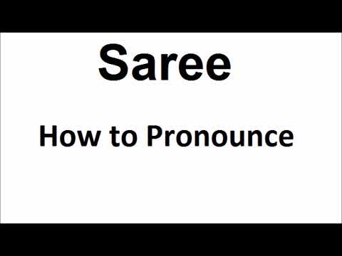 How to pronounce Saree||How to say Saree||Saree Pronunciation||ABDictionary