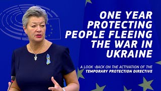 EU’s SUPPORT TO PEOPLE FLEEING THE WAR IN UKRAINE – EU Commissioner Yl