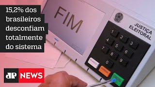 Quatro em cada dez confiam totalmente na urna eletrônica, diz pesquisa