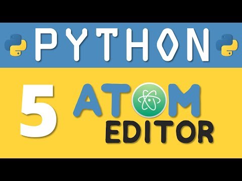 Python Tutorial 5 How To Setup Atom Editor For Python Programming By Manish Sharma