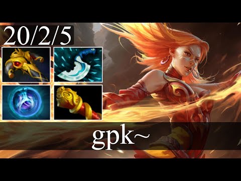 VP.gpk - Lina | Midlane Gameplay Dota 2 Patch 7.31b