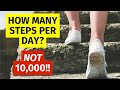 How many STEPS should I walk per day to stay HEALTHY?