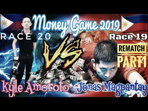 【Pool Live】Rematch-Money Game 2019 - Jonas Magpantay(+1) vs Kyle Amoroto (9,10)  - RACE 20 -PART1