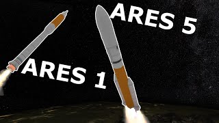 KSP: Recreating The CANCELLED Constellation Program [Ares 5 & Ares 1] stock 1.11
