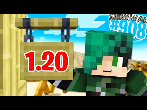 HO AGGIORNATO allo SNAPSHOT 1.20 - Minecraft ITA SURVIVAL #908