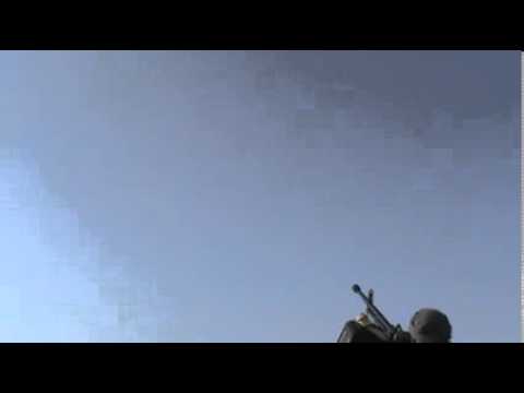 التصدي للطيران الحربي التابع للنظام في موحسن في محافظة دير الزور