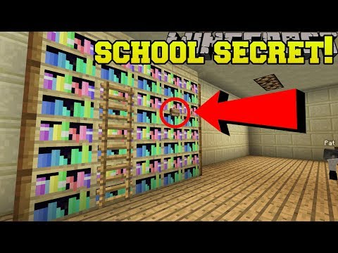 Minecraft: SCHOOL SECRET! - EASTER BUNNY'S BUTTONS - Custom Map