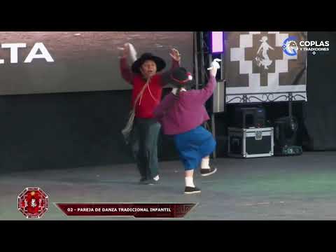 Pareja de Danza Tradicional Infantil - Iruya Salta  - CAMPEONATO NACIONAL DE MALAMBO FEMENINO 2026