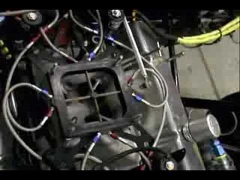 Edelbrock Nitrous Vr. junior crossbar plate