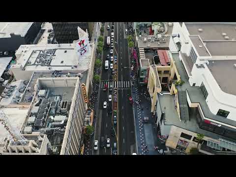 Los Angeles , Hollywood, Beverly Hills |4K| Aerial City Tour
