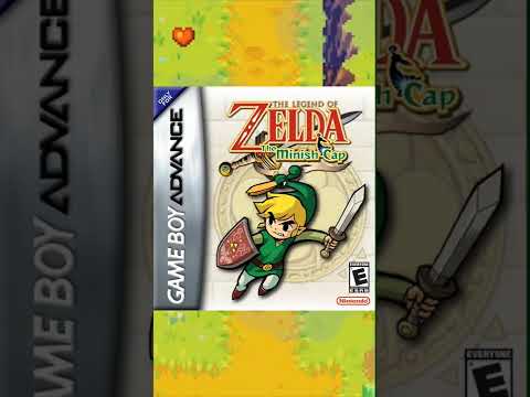 Ranking every Legend of Zelda from WORST to BEST Number 13 - The Minish Cap #shorts