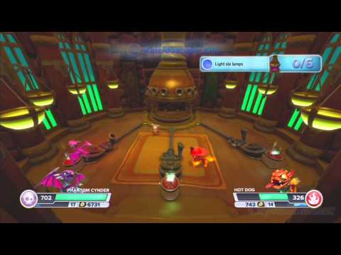 Let's Play Skylanders: Swap Force Co-Op Playthrough Part 16 (Dark Snow)