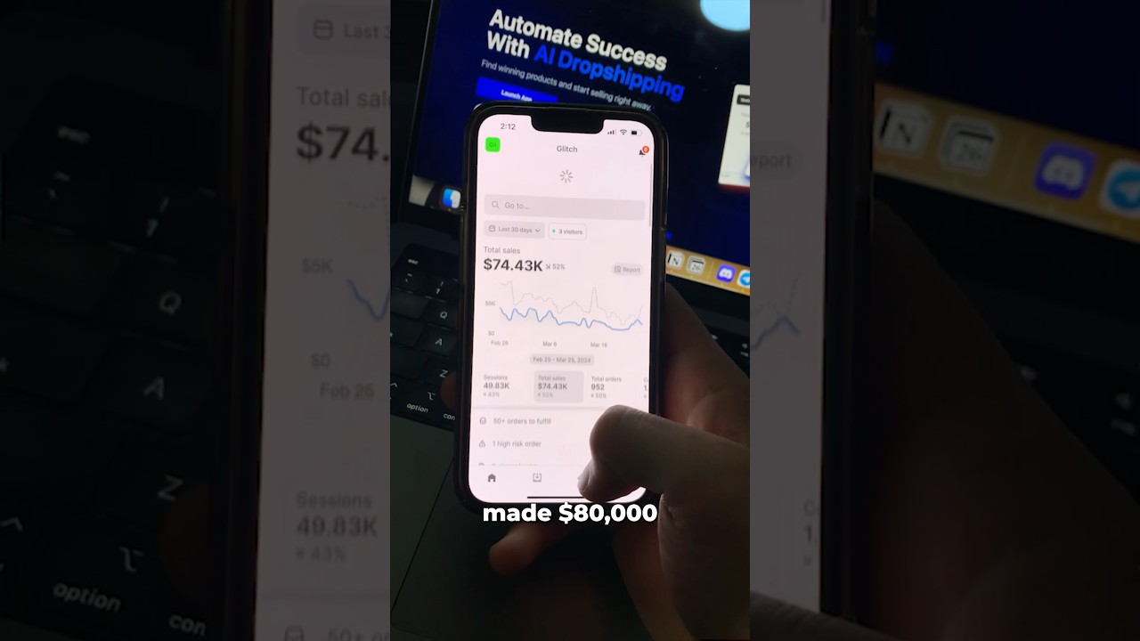 Making 80k with digital products 💸📈#AI #ecommerce #digitaldropshipping  #digitalproducts #ebook