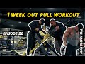 1 WEEK OUT | Pull Workout + Posing | TTIN Ep. 28