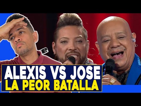 Alexis Salinas vs José Muñoz -Vivir así es morir de amor |Batallas|The Voice Ch. (VIDEO REACCION)