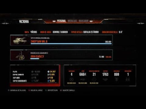 Chieftan Mk.6 In Viñedos:8,4K Damage conbined :Wot console - World of Tanks console