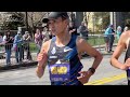 Suguru Osako - Boston Marathon 2024 - Wellesley College (13.1 miles)