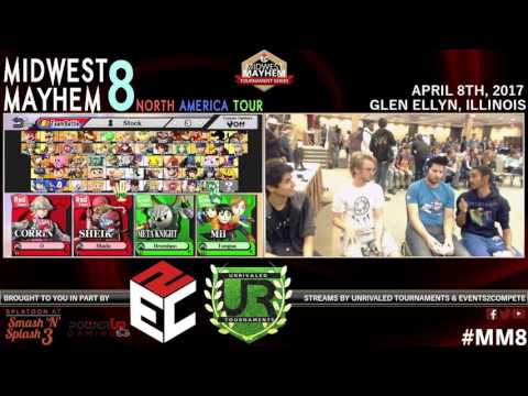 Midwest Mayhem 8 2v2 Pools: Fye & Zguh vs. Ozone & Blade