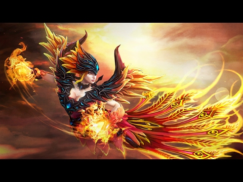 Fireflight Scion: Lina (FIREBIRD SET SO EPIC AND HOT!!)