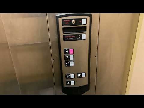 Low pitched! Schindler 330A Hydraulic Elevator - AmericInn - Ottumwa, IA