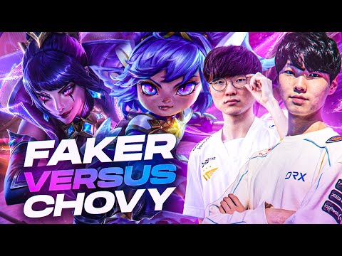 FAKER tried to counter CHOVY and this happened...