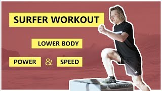 Workout for surfers - Intermediate - Lower body power and speed