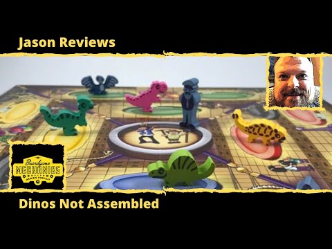 Jason's Board Game Diagnostics of Dinos Not Assembled