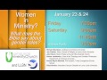 Women In Ministry Event Jan 23 24 2015