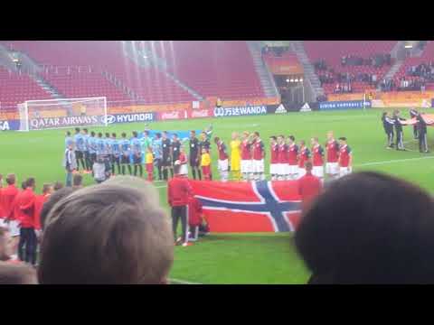 MŚ U 20-Urugwaj-Norwegia-wejście zawodników i hymny