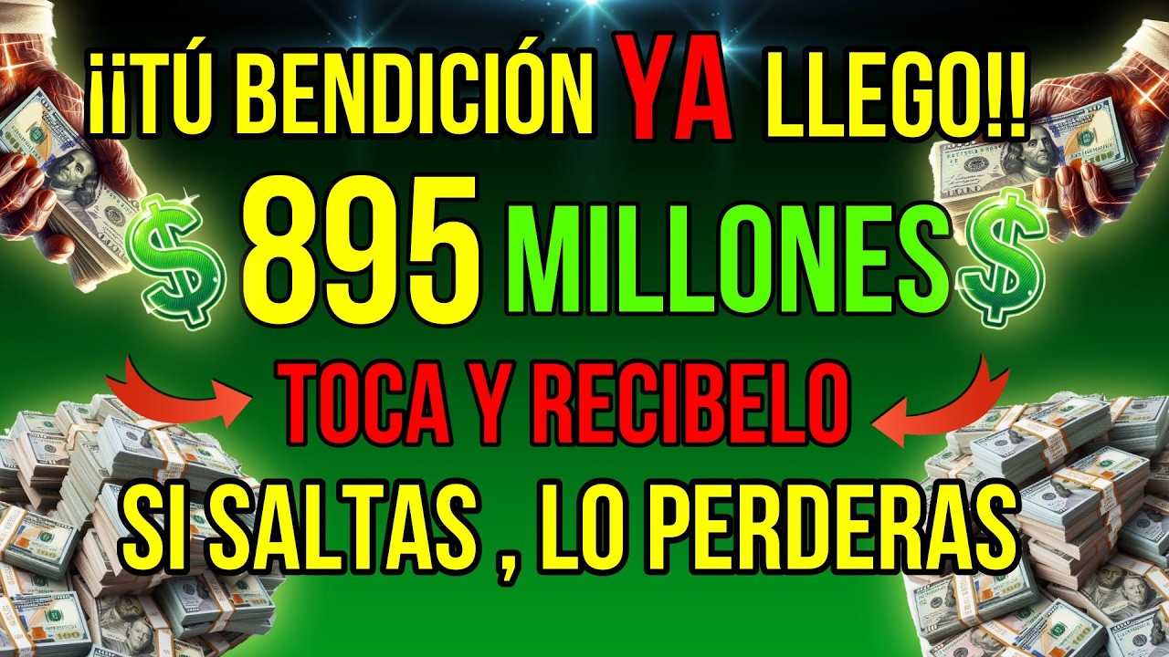 😍🍀 ¡LLEGO TU HORA!🙏¡DIOS DICE QUE TE HARÁS RICO EN 4 HORAS! ¡RECIBELO AHORA! MENSAJE DE DIOS