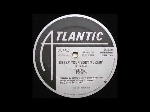 Kleeer: Keeep Your Body Workin' (Complete 12-inch single, Atlantic DK-4715, released 1978)