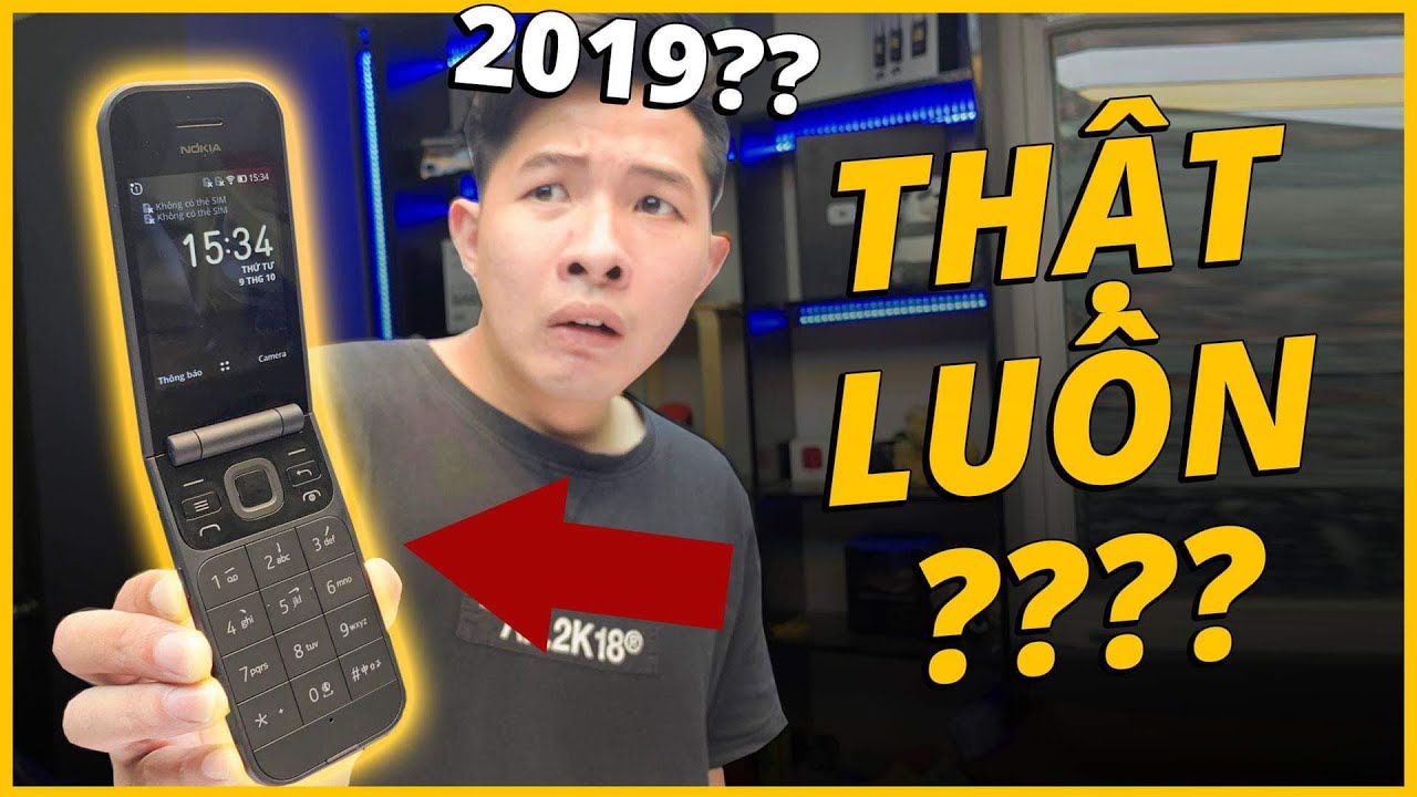 2019 RỒI MÀ VẪN LÀM ĐIỆN THOẠI NẮP GẬP???