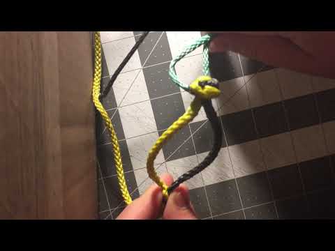 No Hardware Connections To Your Hammocks Continuous Loops Using Button Knots