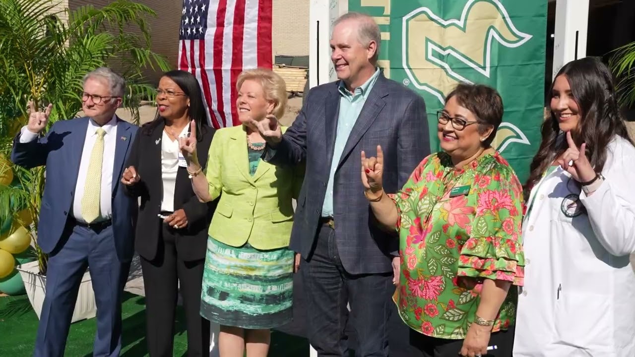 USF Health College of Nursing expansion topping out ceremony