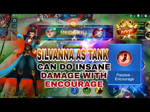 THE PERFECT SILVANNA TANK BUILD!! | SILVANNA GAMEPLAY | LUCKYJINX | MLBB