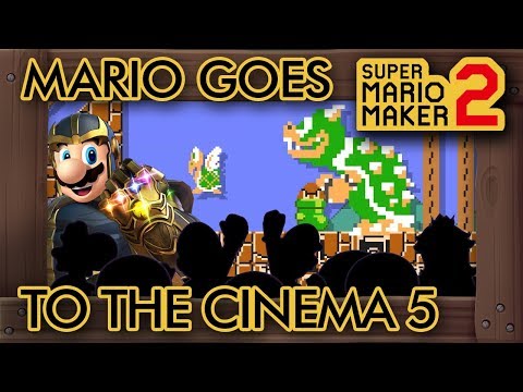 Super Mario Maker 2 - Mario Goes to the Cinema 5: ENDGAME