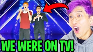 LANKYBOX REACTS To Their AMERICA'S GOT TALENT AUDITION! (FUNNIEST MOMENTS) video