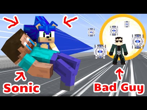 Monster School : Sonic the Hedgehog - Minecraft Animation