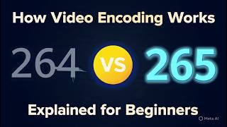 How Video Encoding Works | H.264 vs H.265 thumbnail