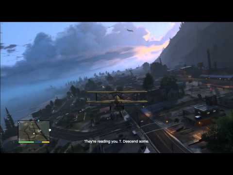 Grand Theft Auto V (GTA 5) Walkthrough Part 65: Minor Turbulence "PS3 Gameplay" (HD)